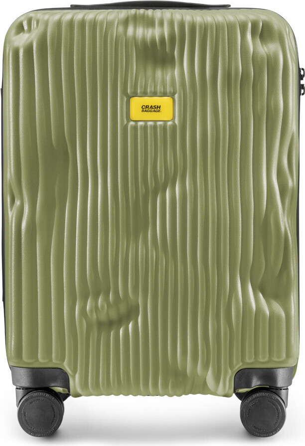Crash Baggage Stripe Kabinengepäck S (55 cm) - Olive