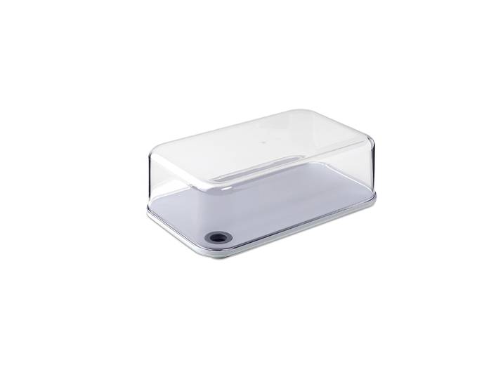 Frischhaltedose MEPAL Servierbox Modula 2800 ml grau , grau, Kunststoff, Lebensmittelaufbewahrungsbehälter, Frischhaltedose