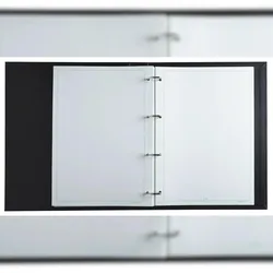 Exacompta 550E Ringbuch PVC mit Inhalt 5419E - Schwarz