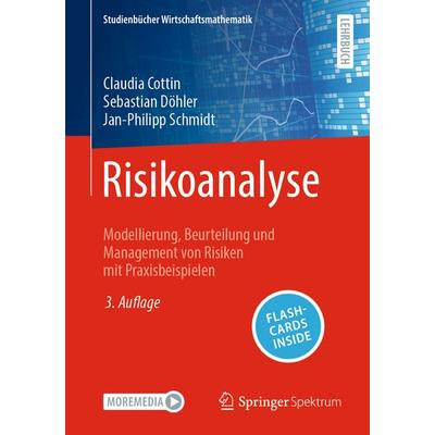Risikoanalyse, Set von Claudia Cottin,Sebastian Döhler,Jan-Philipp Schmidt, Springer Fachmedien Wiesbaden GmbH, 978-3-658-46106-5