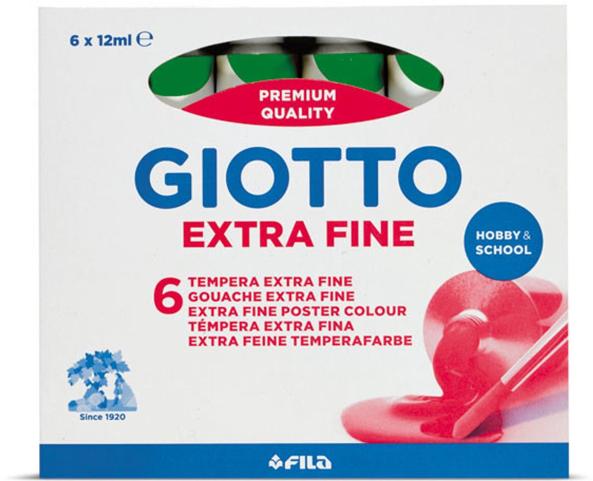 Giotto temperaverf Groen 12 ml