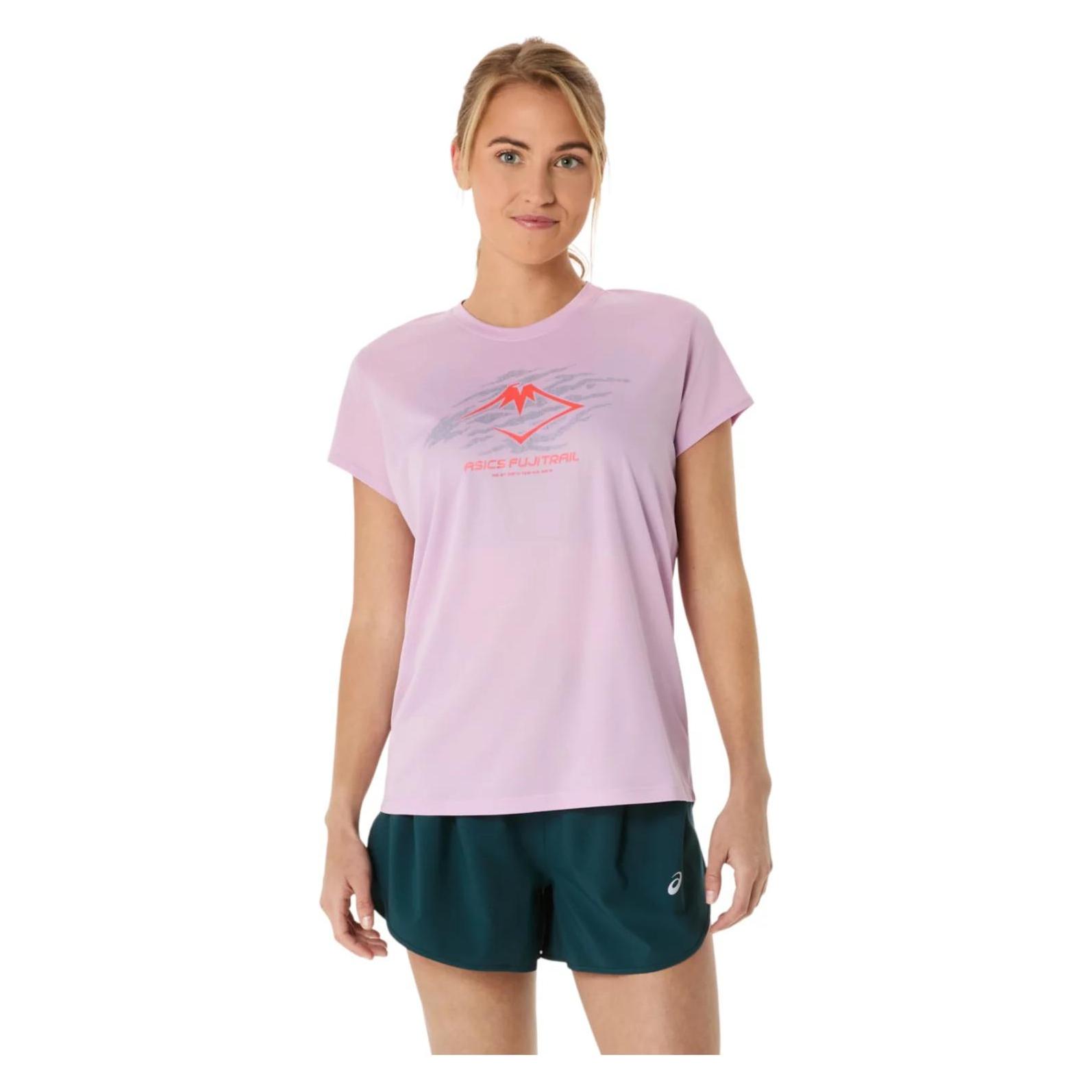 ASICS Fujitrail Logo Top T-Shirt (M) (2012C971-700)