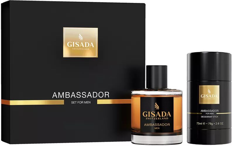 GISADA - Ambassador Men Deostick Set, set