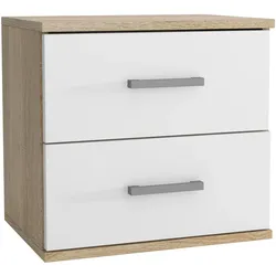 NACHTTISCH NOCTA 48/50/35 cm Weiß
