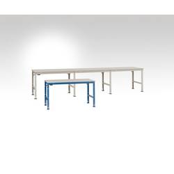 Manuflex LU4116.7035 ESD UNIVERSAL Standard Grund 2000x800x738-848mm Platte Kunsstoff lichtgrau leitfähig IEC 61340-5-1/TR2 incl. Erdungsbox+Erdungssystem