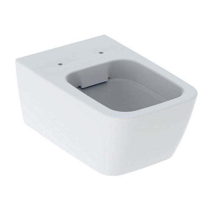 Geberit iCon Square Wand-Tiefspül-WC 201950600 35x54cm, geschlossene Form, rimfree, weiß KeraTect