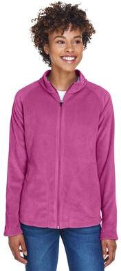 Team 365 TT90W Women's Campus Microfleece Jacket in Sport Charity Pink size Medium   Polyester