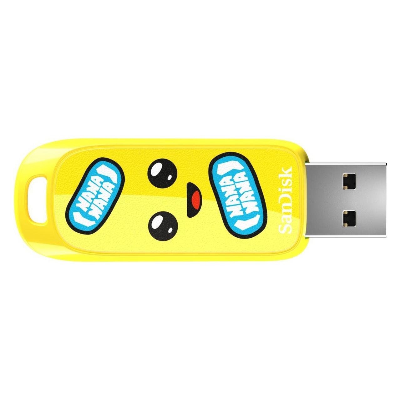 Sandisk Fortnite Peely USB 3.2 Gen1 128GB 130MBs (128 GB, USB-A) (SDCZIF-128G-G46)