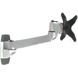 SpeaKa Professional Swivel Monitor-Wandhalter, Neig Schwenk- und Drehbar (Wand, 30", 14 kg), Monitor Halterung, Silber, Schwarz