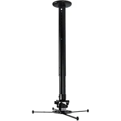 b-tech XL Projector Ceiling Mount (Decke), Beamer Halterung, Schwarz