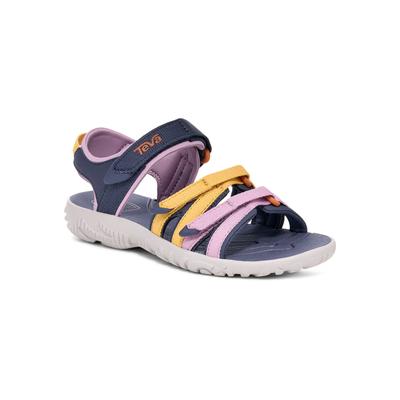 Sandale TEVA "TIRRA KIDS", Mädchen, Gr. 20, bunt (lupine multi), Synthetik, Textil, Schuhe Sandale, mit Klettverschluss, rutschfeste Gummilaufsohle, schnell trocknend