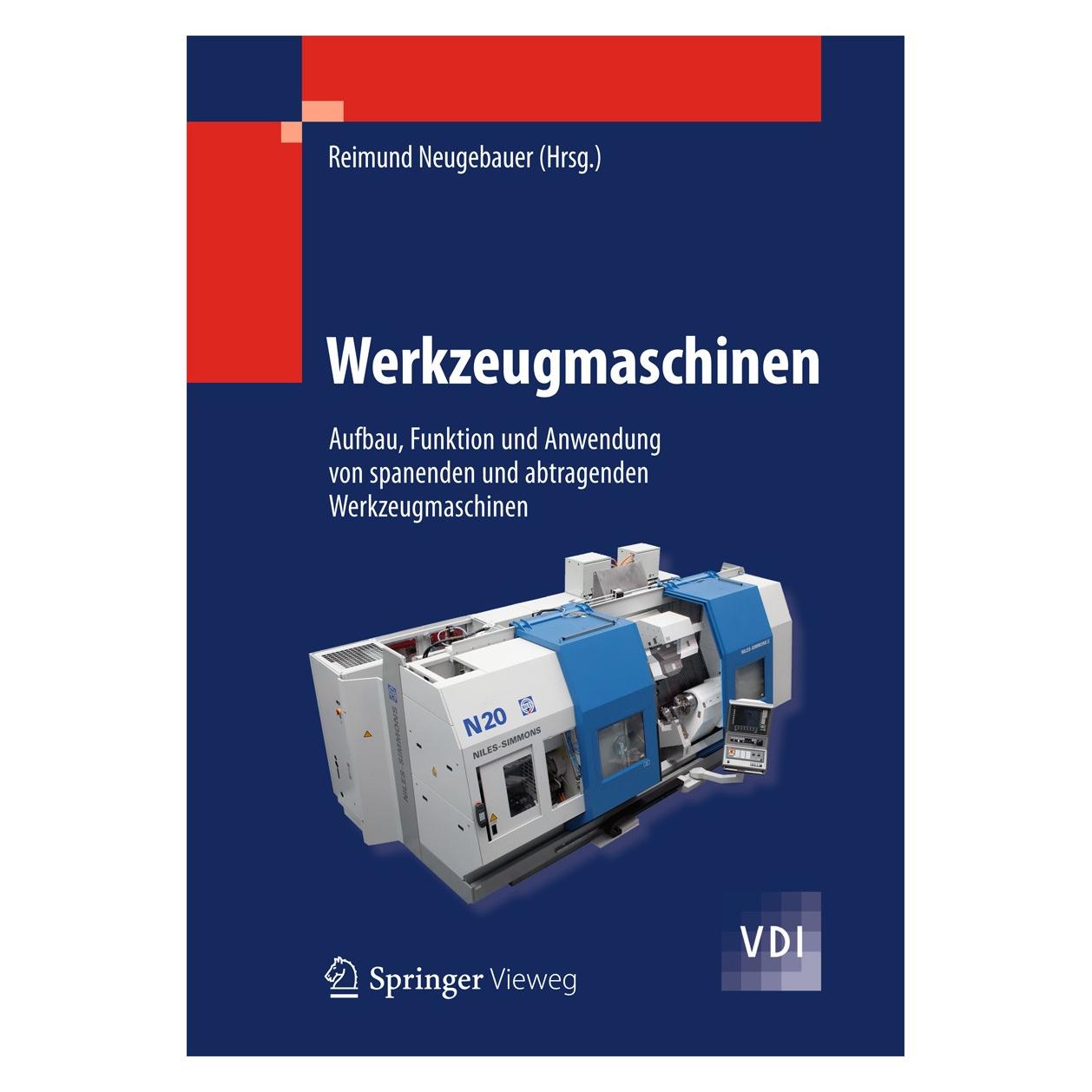 Springer Werkzeugmaschinen (Deutsch, Reimund Neugebauer, 2013) (9783642300776)