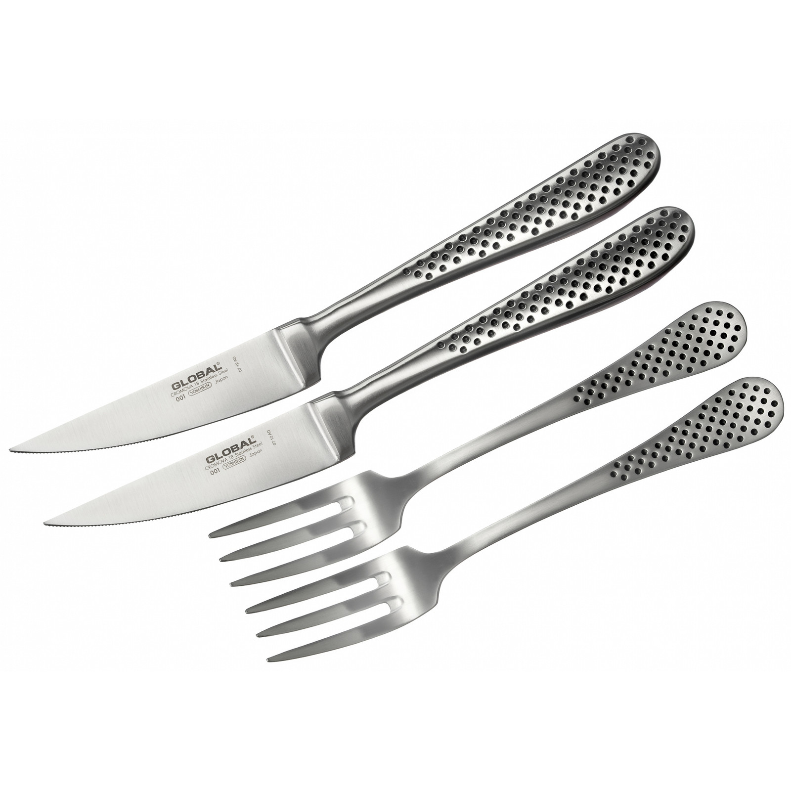 Global Steakset, 4-delig, universeel