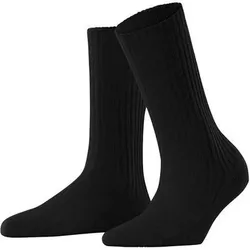 FALKE Damen FALKE Cosy Wool Boot SO, Größe 35-38 in Schwarz 3000