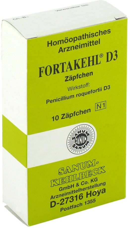 Fortakehl D3 Suppositorien 10stk