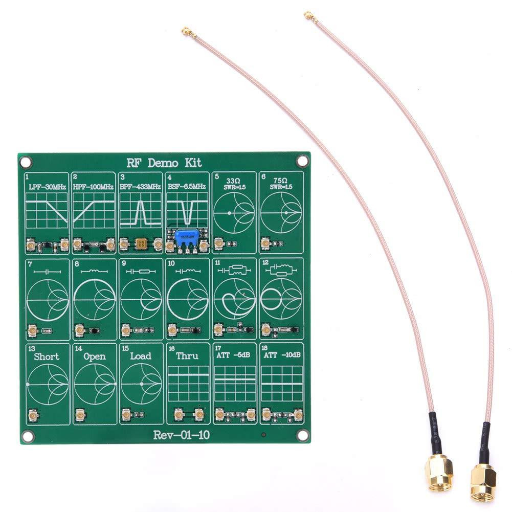 Dripio RF-Demokit met filter en kalibratie voor VNA (vectornetwerk analyzer)