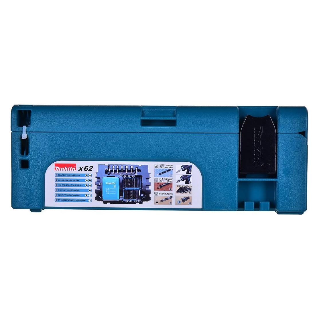 Makita RETURN AND RETURN SET 62 pcs. MAKPAC (B-53908)