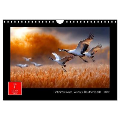 Geheimnisvolle Wildnis Deutschlands (Wandkalender 2027 DIN A4 quer), CALVENDO Monatskalender