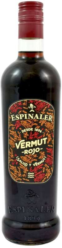 Vermut Espinaler Rojo 75cl - Aromático Vermut Rojo de España con 15% de Graduación