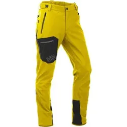 MAUL Herren Seilschaft Softshell Tourenhos, Größe 46 in Gelb curry 48