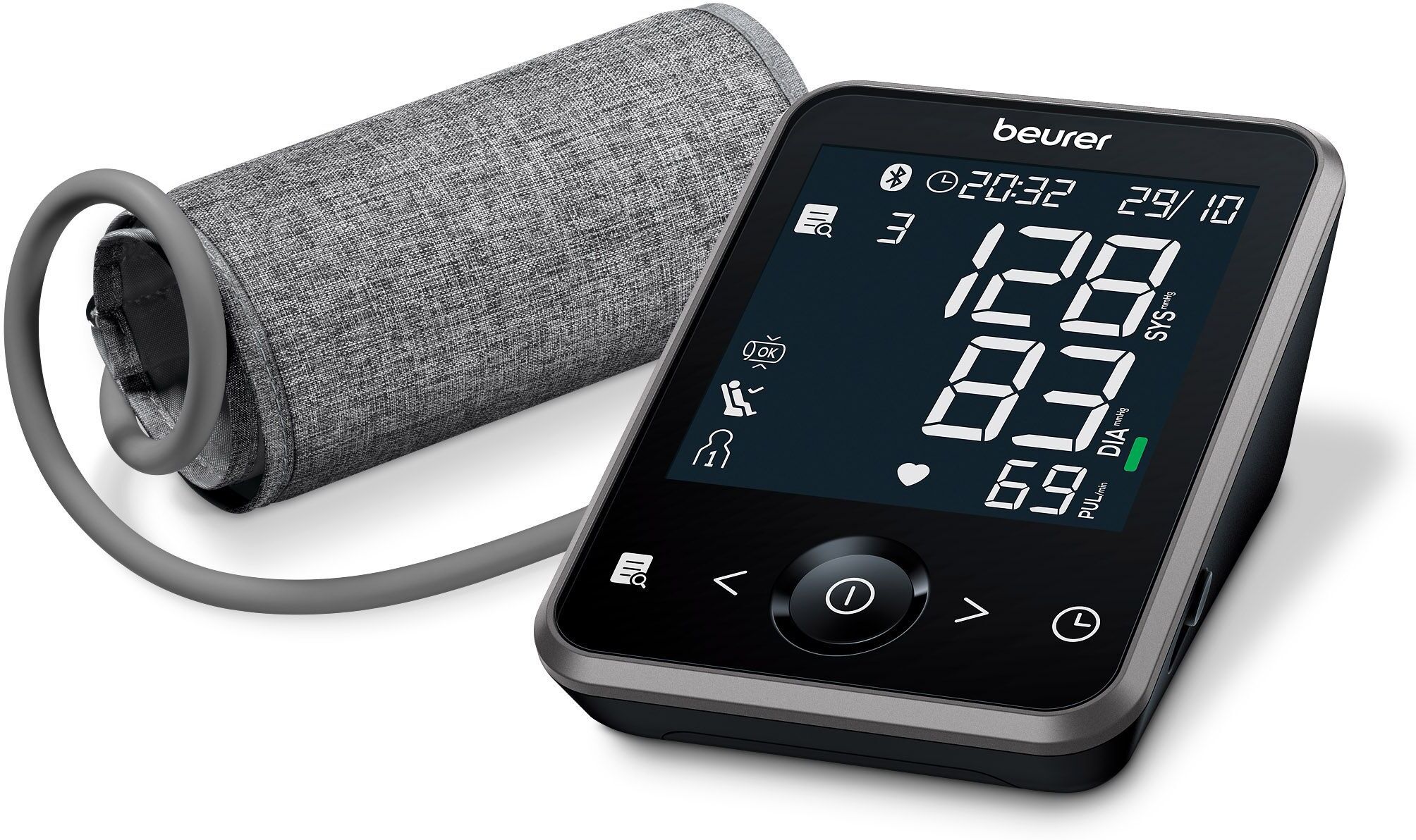 Beurer - BM 64 Fully automatic blood pressure and heart rate monitor - 5 Years