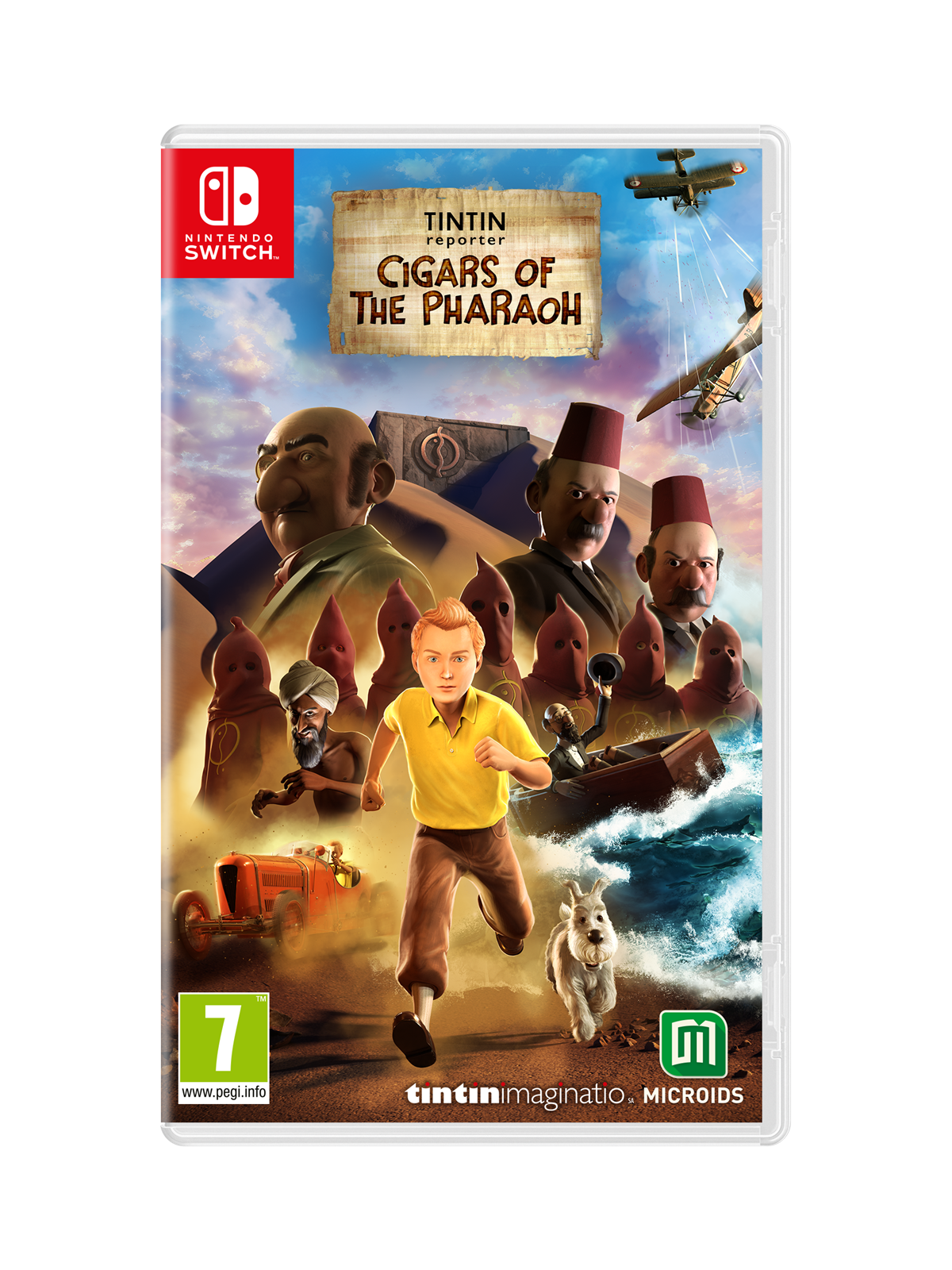 Tintin Reporter - Cigars of the Pharaoh - Nintendo Switch - Action - PEGI 12