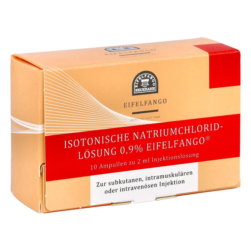 EIFELFANGO GmbH & Co. KG Isotonische Nacl Lösung 0,9% Eifelfango iniecto -lsg. 00874064