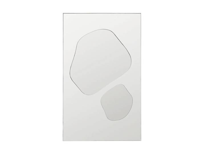 Ferm Living Folia Spiegel Silver, 82 cm