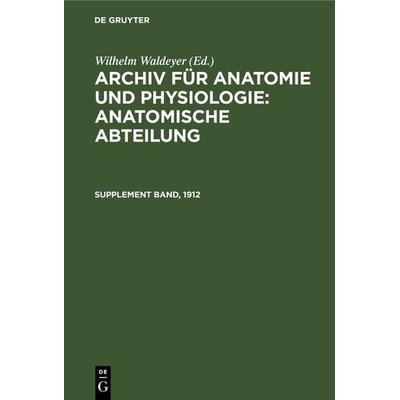 Jahrgang 1912, Gebundene Ausgabe von E. Gaupp, De Gruyter, 978-3-11-238027-7
