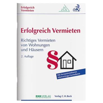 Erfolgreich Vermieten, Geheftet von Peter Schüller, C. H. Beck, 978-3-406-63145-0