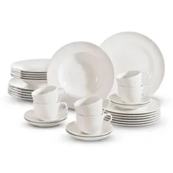 Villeroy & Boch Kombiservice For Me 30tlg. Porzellan Weiß