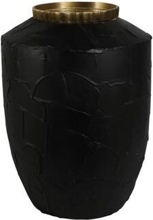 Sagebrook Home Canvon Small Black Omix Vase