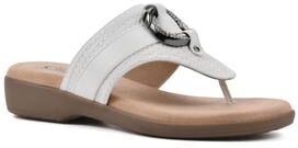 Women's Benedict Sandals by Cliffs in White Woven (Size 9 1/2 M)