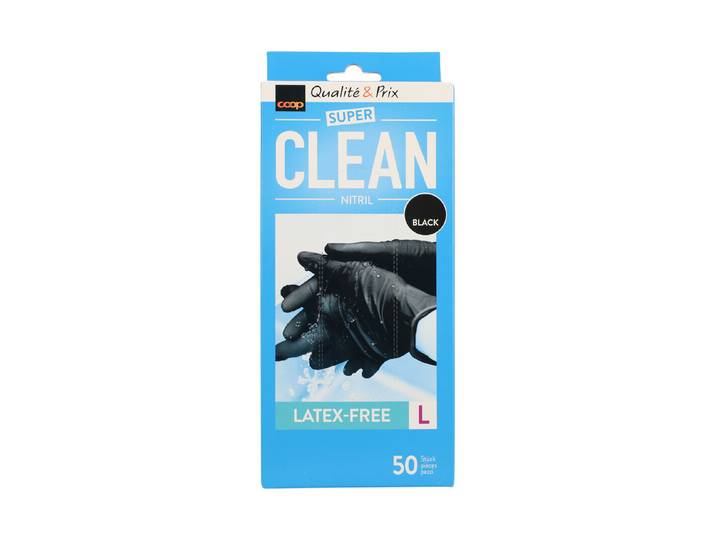Clean Latex-Free L 50 Stück schwarz