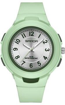 Everyday Crate SANDA 6095 Digital Sports Watch 50M Waterproof Electronic Watch For Students green