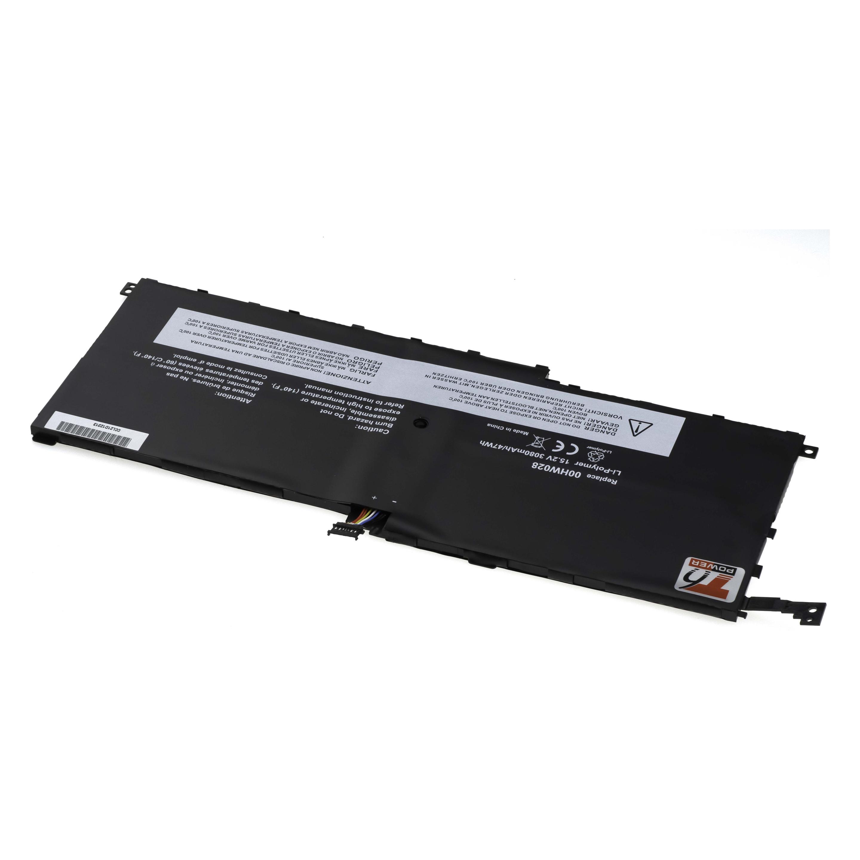 T6 Power Baterie Lenovo ThinkPad X1 Carbon 4th Gen, X1 Yoga,,, 4cell, Li-Pol (4 Zellen, 3080 mAh) (NBIB0134)