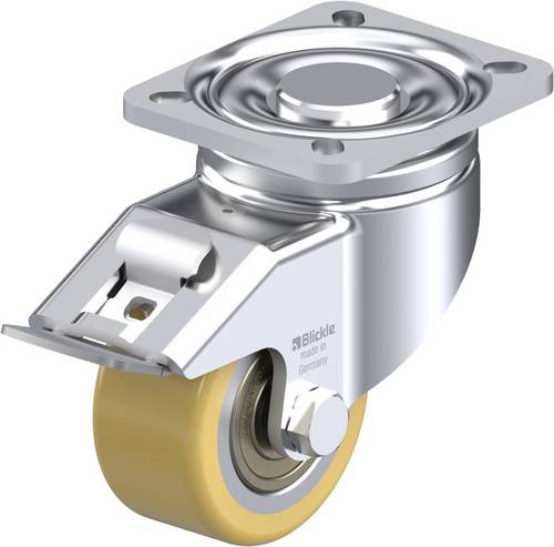 Blickle 753969 LH-VSTH 80K-FI Lenkrolle mit Feststeller Rad-Durchmesser: 80mm Tragfähigkeit (max.): 280kg 1St.
