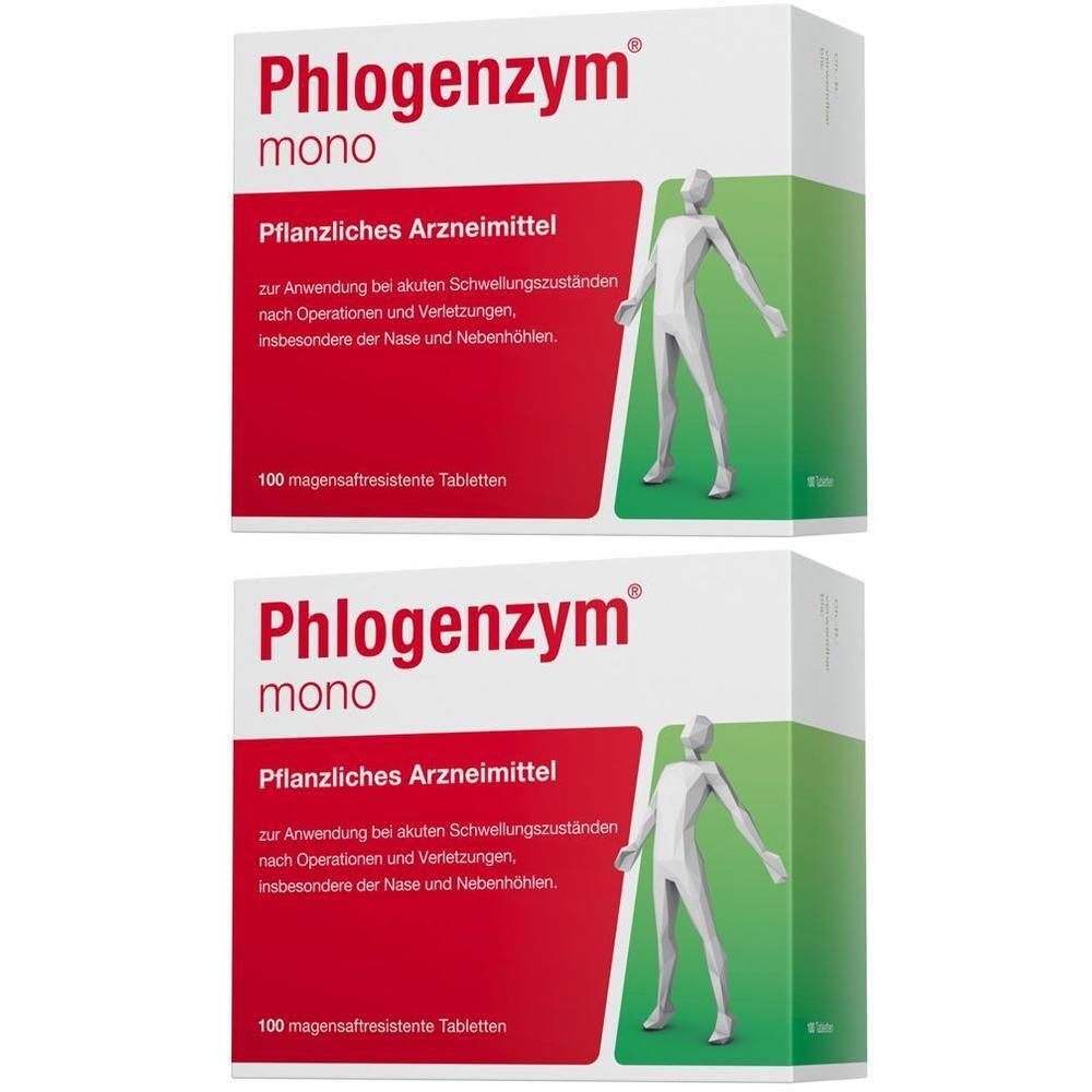 Phlogenzym Mono x2 2x100 St Tabletten magensaftresistent