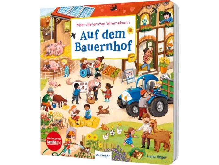 Mein allererstes Wimmelbuch: Auf dem Bauernhof: Mit Suchaufgaben