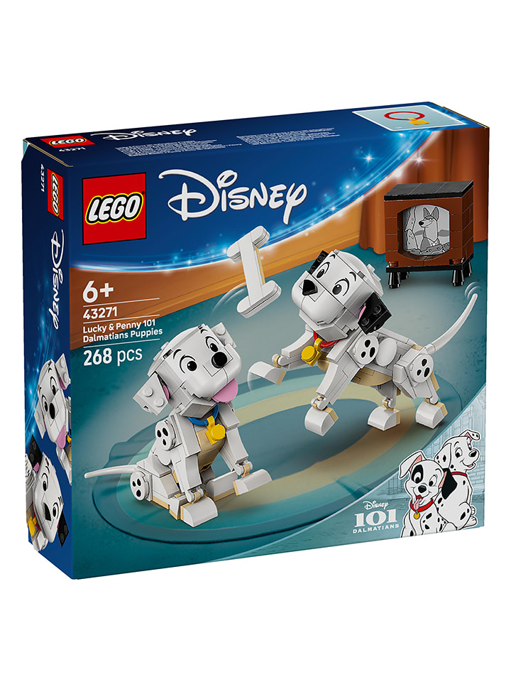 LEGO® Disney: Die Welpen Lucky und Penny aus 101 Dalmatine - ab 6 Jahren - onesize