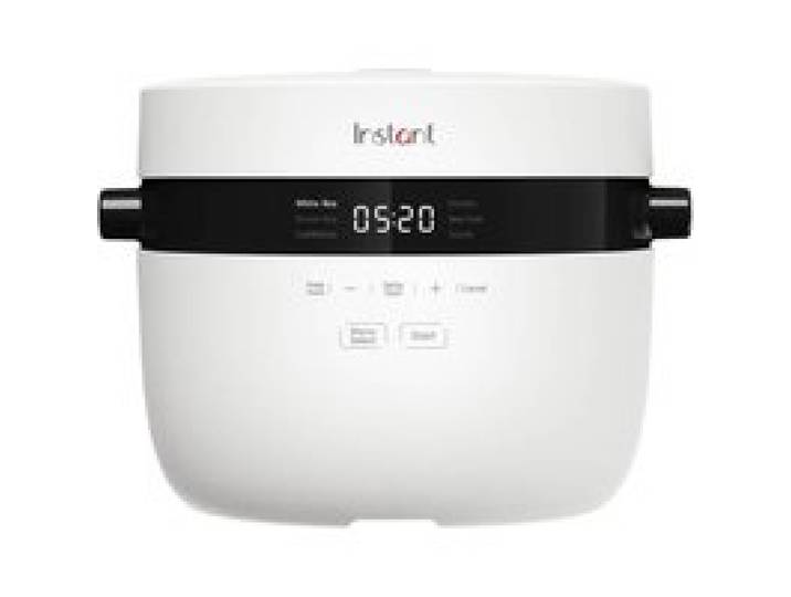 Cuiseur riz et cuiseur vapeur automatique polyvalent - Instant - 12 tasses2 8L - Blanc