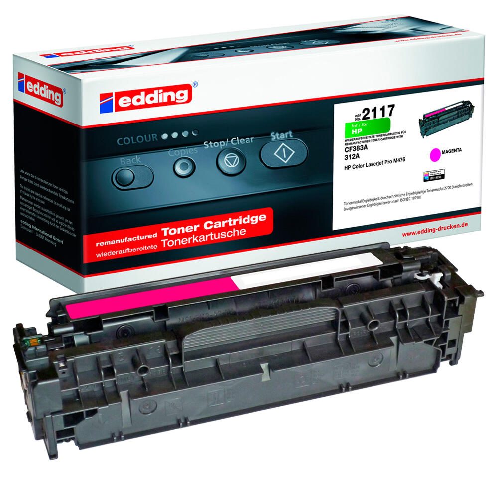 edding Toner EDD-2117 magenta kompatibel zu HP 312A (CF383A) 18-2117