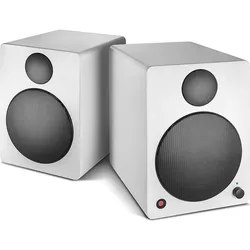 Wavemaster Aktiver MonitorLautsprecher (Aktiv, Paar, 2x 50 W), Monitor Lautsprecher, Weiss