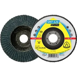 Schleifmopteller SMT 626, 125 x 22,23mm Korn 120 gewölbt, 1 Stück