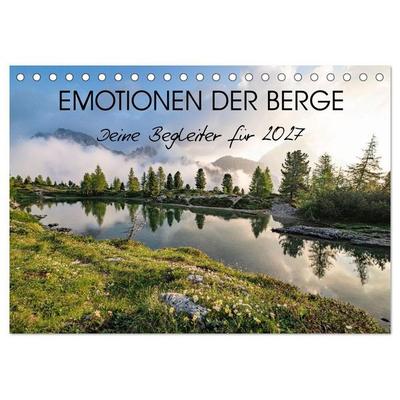 Emotionen der Berge (Tischkalender 2027 DIN A5 quer), CALVENDO Monatskalender