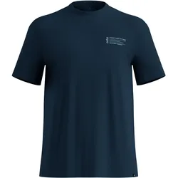 Odlo, Herren, Funktionsshirt, Cotton Blend Unlimited (S), Blau