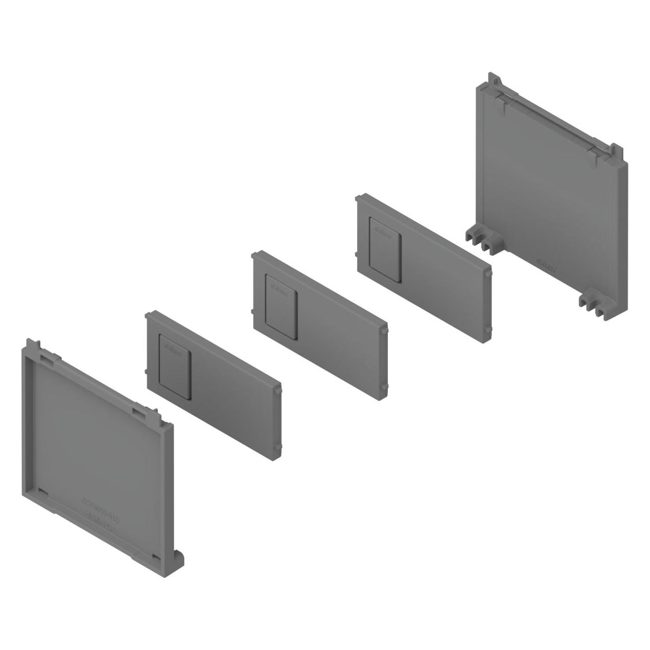 Blum Flaschenset AMBIA-LINE 100 für Frontschubkasten (02942378)