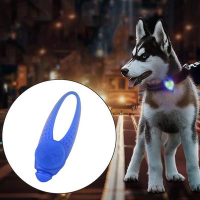 Snug & Styled GlowGuard Red LED Dog Collar Light Waterproof Safety Pendant blue