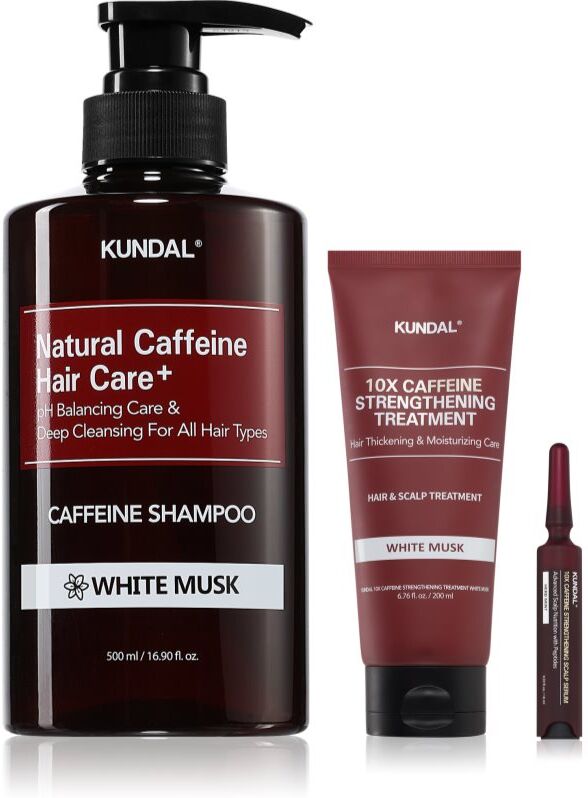 KUNDAL Caffeine Strengthening set for hair strengthening