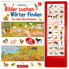 Coppenrath Verlag Bilder suchen - Wörter finden - So viele Tierstimmen 304572